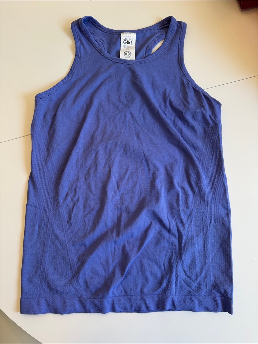 Athleta Girls Purple Blue Tank Top